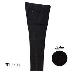 شلوار جين کج راه مشکی ترک