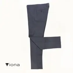 شلوار کتان جودون نخ رنگی شکلاتی