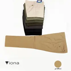 شلوار کتان سرمه اي ترک