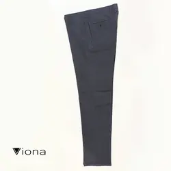 شلوار کتان جودون نخ رنگی نسکافه ای