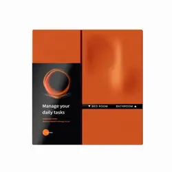 Orvibo Mixpad Defy کنترلر هوشمند اروویبو با صفحه لمسی و سه سر خط روشنایی