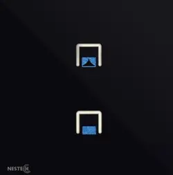 کلید پرده هوشمند نستک Nestech مشکی