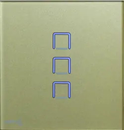 کلید سه پل هوشمند نستک طلایی