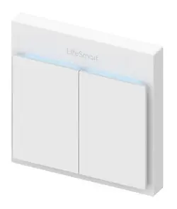 کلید هوشمند دو پل لایف اسمارت مدل LS056wh