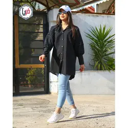 شوميز مانتويي عيدانه کد 1101