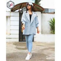 مانتو آستین سه رب کد 1217