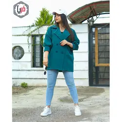 مانتو آستین سه رب کد 1217