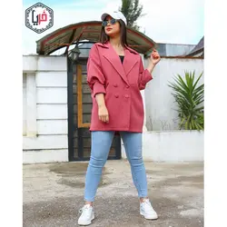 مانتو آستین سه رب کد 1217