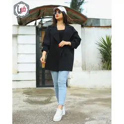 مانتو آستین سه رب کد 1217