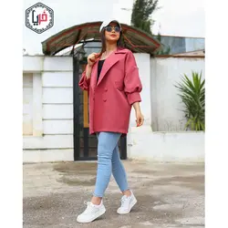 مانتو آستین سه رب کد 1217