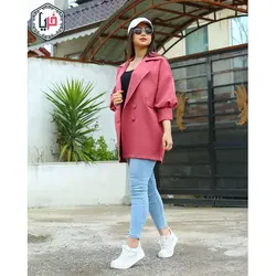 مانتو آستین سه رب کد 1217