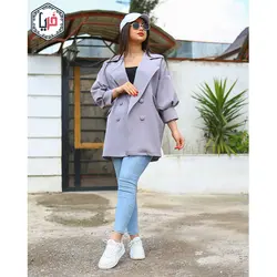 مانتو آستین سه رب کد 1217