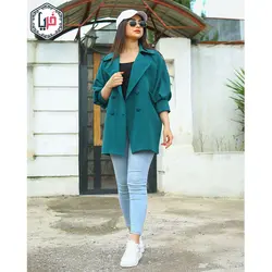 مانتو آستین سه رب کد 1217