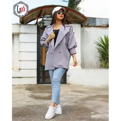 مانتو آستین سه رب کد 1217