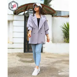 مانتو آستین سه رب کد 1217