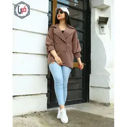 مانتو آستین سه رب کد 1217