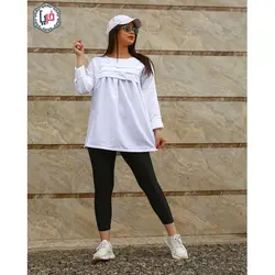 شومیز مانتویی عروسکی کد 1226