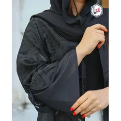 مانتو بلند یاخما مشکی کد 1162