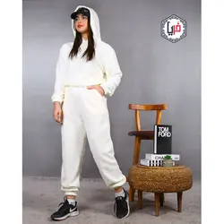 ست هودی و شلوار تدی کد 1092