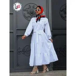 مانتو ماکسی سه چین جیب دار کد 1133