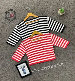 بافت کراپ راه راه کد محصول 1070