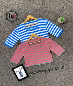 بافت کراپ راه راه کد محصول 1070