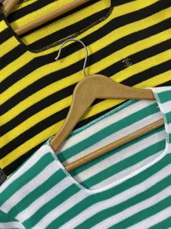 بافت کراپ راه راه کد محصول 1070