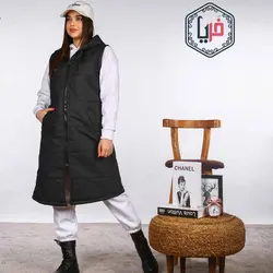 کاپشن پافر زیپدار کد 902