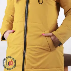 کاپشن پافر زیپدار کد 902