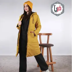 کاپشن پافر زیپدار کد 902