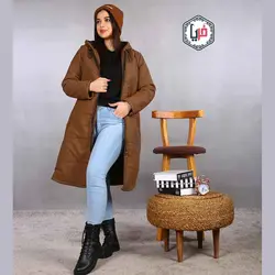 کاپشن پافر زیپدار کد 902