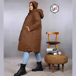 کاپشن پافر زیپدار کد 902