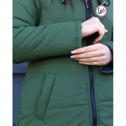 کاپشن پافر زیپدار کد 902