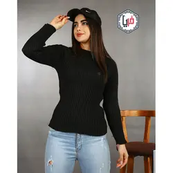 بافت یقه گرد کوتاه کد 1080