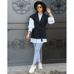 مانتو دوتیکه کتی بهاره کد 1157