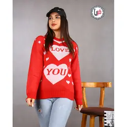 بافت یقه گردطرح قلبی کد 1052