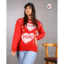 بافت یقه گردطرح قلبی کد 1052