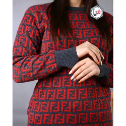 بافت یقه گردطرح قلبی کد 1052