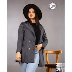 پالتو سوییت کمربند دار کد محصول 1024