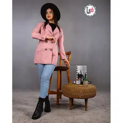 پالتو سوییت کمربند دار کد محصول 1024