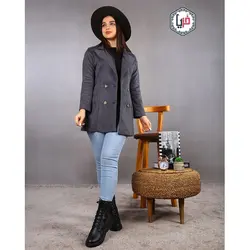 پالتو سوییت کمربند دار کد محصول 1024