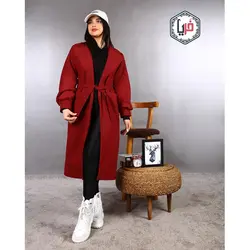 پالتو بلند دو جیب کد محصول 1021