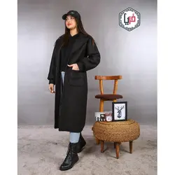 پالتو بلند دو جیب کد محصول 1021