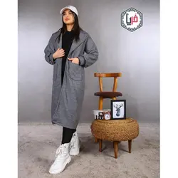 پالتو بلند دو جیب کد محصول 1021