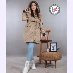 کاپشن کمر کش دار کد 986
