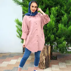 مانتو میکرو جلو دکمه دار کد 927