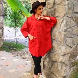 مانتو میکرو جلو دکمه دار کد 927