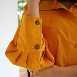 مانتو میکرو جلو دکمه دار کد 927