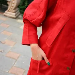 مانتو میکرو جلو دکمه دار کد 927