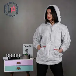 هودی تدی جلو زیپدار کد851